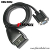 Cable de diagnóstico OBD-II VAG de 16 pines a DB9F DLC