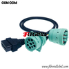 Adaptador de cable divisor de camión Deutsch J1939 a OBD2