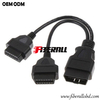 Cable divisor OBD del vehículo con conector J1962 OBD-II