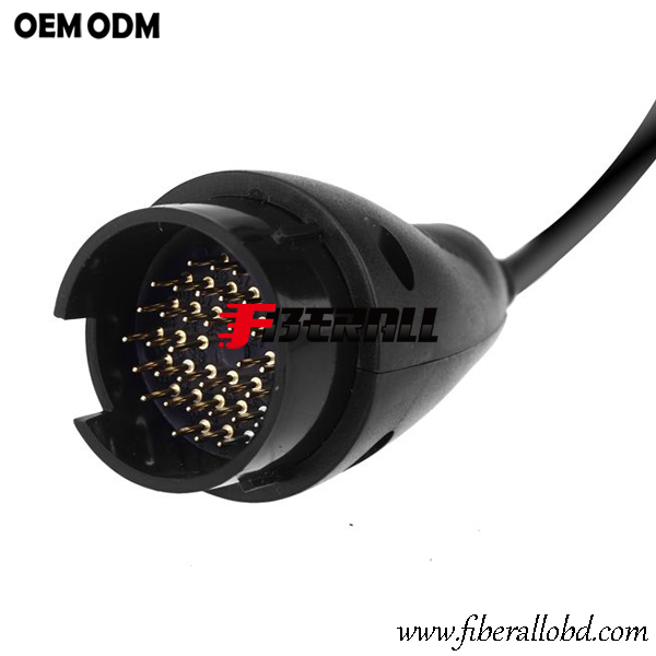 OBD hembra a BENZ 38P macho cable de diagnóstico de automóvil