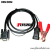 Cable de diagnóstico de coche DB9 a FIAT de 3 pines + abrazadera