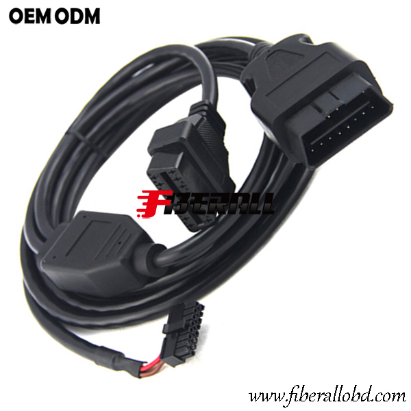 Carcasa 3.0 para cable de diagnóstico OBD hembra y macho